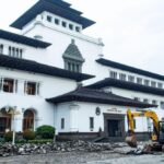 Revitalisasi Gedung Sate Telah Dimulai dengan Menelan Anggaran Rp12 Miliar