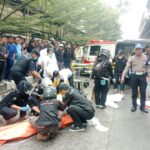 Truk Gas Tabrak Sejumlah Kendaraan di Leuwipanjang, Satu Orang Tewas