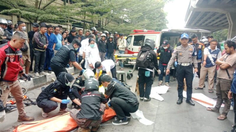 Truk Gas Tabrak Sejumlah Kendaraan di Leuwipanjang, Satu Orang Tewas
