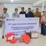 Jasa Raharja Salurkan Bantuan TJSL untuk Warga Terdampak Gempa di Nagekeo