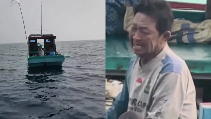 Perjuangan Enam Hari Bertahan Hidup di Lautan Nelayan Anambas Ditemukan Selamat di Malaysia